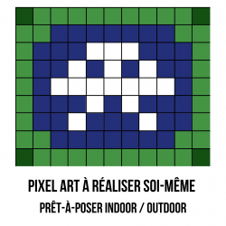 Invader "Plaque de rue Paris 01" - Le Petit Pixel