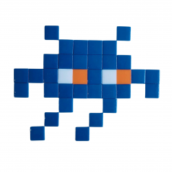 Kit mosaïque "Flying Pixman" bleu - Chef Pixel