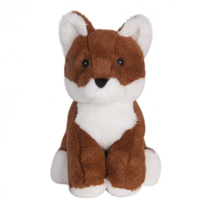 Peluche-bouillotte aux grains de blé et lavande - Renard