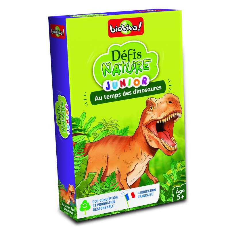 Défis Nature Junior - Au temps des dinosaures - Bioviva