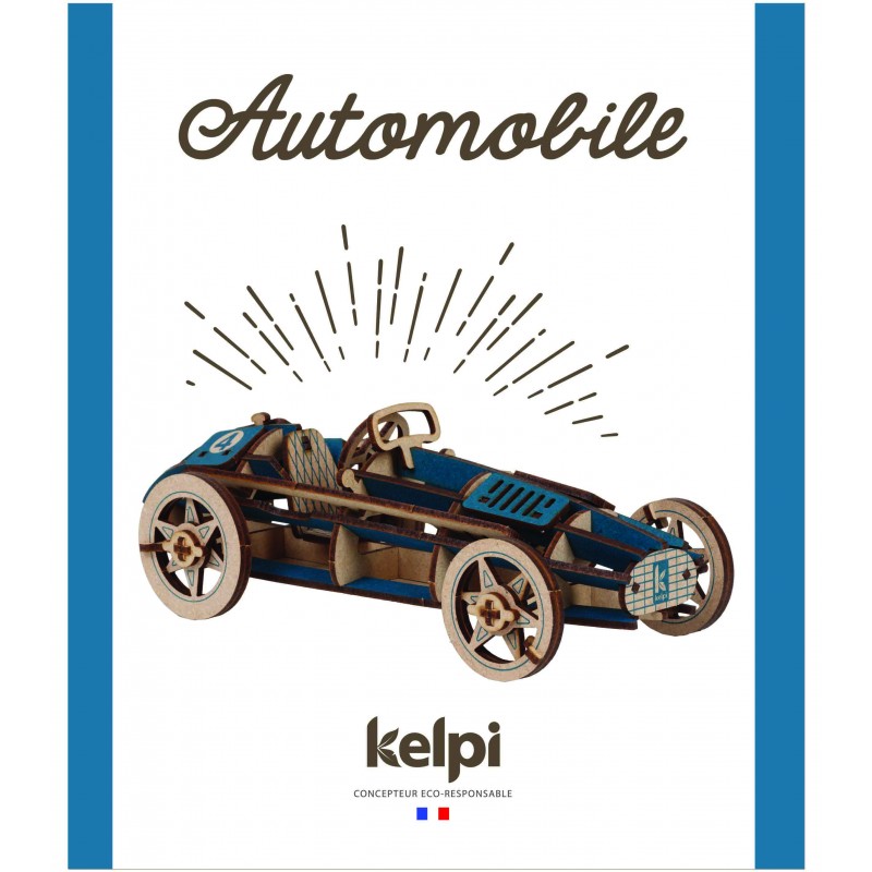 Maquette Automobile en bois - Kelpi